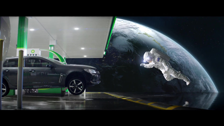 Stunt Rigging - BP 'Imagine whats next' TVC